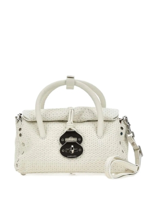 Zanellato leather tote bag - White