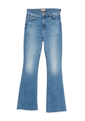 MOTHER frayed-hem jeans - Blue