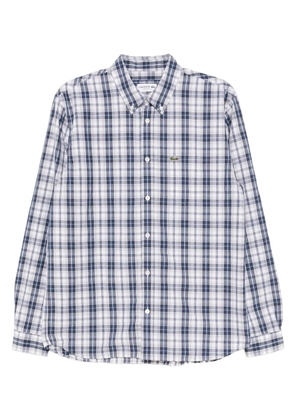 Lacoste checked shirt - Neutrals