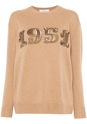 Max Mara Plata sweater - Brown