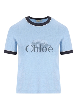 Chloé logo T-shirt - Blue