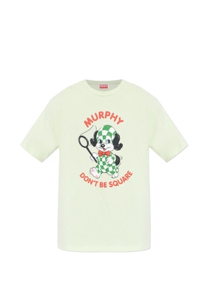 Kenzo graphic-print T-shirt - Neutrals