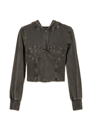 TWINSET long-sleeves hoodie - Grey