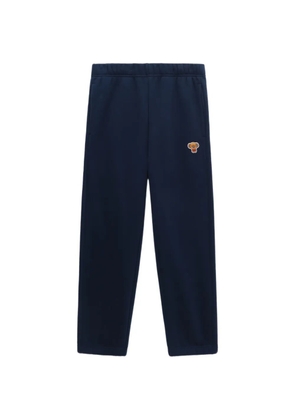 A BATHING APE® Appliqué track pants - Blue