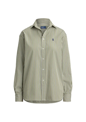 Polo Ralph Lauren striped collared shirt - Green