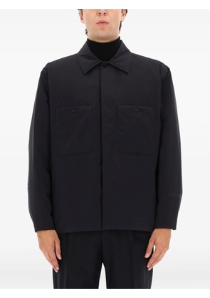 Herno patch-pockets shirt jacket - Black
