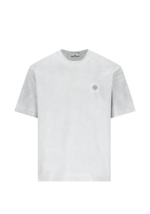 Stone Island logo-patch T-shirt - Blue