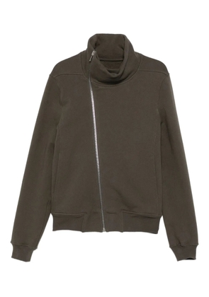 Rick Owens high-neck zip-front jacket - Green