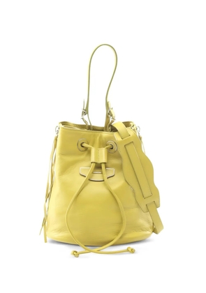 Balenciaga Pre-Owned 2000s Paper Plate leather bucket bag - Yellow