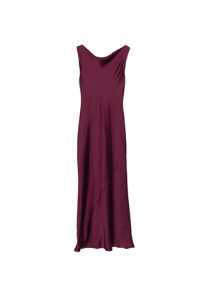 Norma Kamali cowl-neck maxi dress - Purple