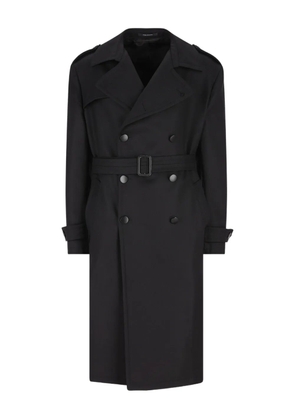 Tagliatore double-breasted coat - Black