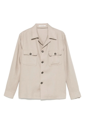 Tagliatore Tempest shirt - Neutrals