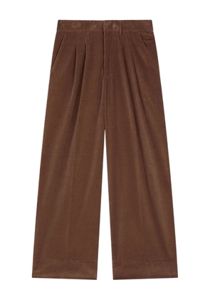 DONDUP Eloise pleated trousers - Brown