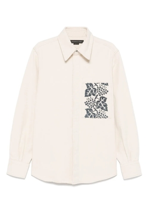 FEDERICO CINA Sarsina shirt - Neutrals