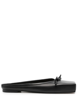 Jacquemus Les Ballets square-toe mules - Black