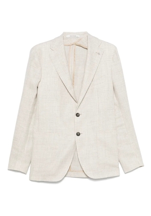 Tagliatore houndstooth-pattern blazer - Neutrals
