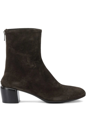 Officine Creative suede ankle boots - Brown
