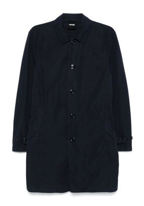 ASPESI single-breasted raincoat - Blue