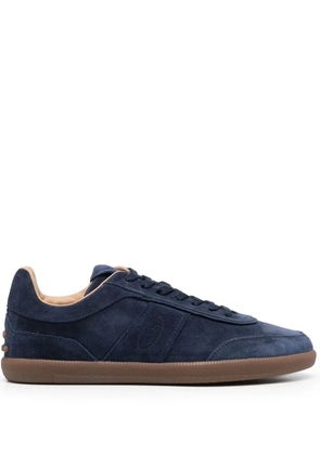 Tod's panelled low-top sneakers - Blue