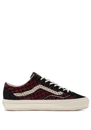 Vans Old Skool check-pattern sneakers - Red