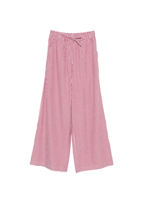 P.A.R.O.S.H. striped drawstring trousers - Red