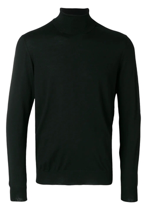 Drumohr fine-knit roll neck sweater - Black