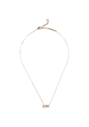 Ferragamo Vara bow-pendant necklace - Gold