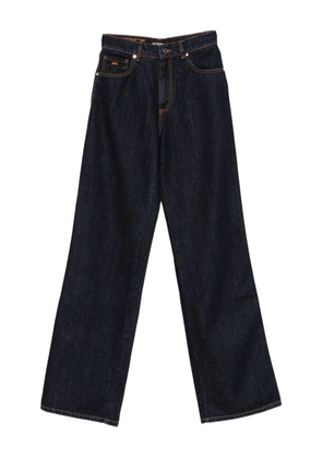 Kiton stitch-detail jeans - Blue