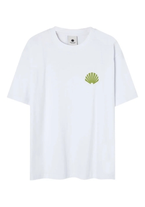 NEW AMSTERDAM shell-logo T-shirt - White