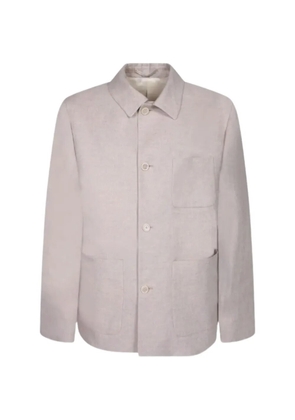 Lardini buttoned shirt - Neutrals