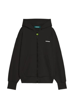 BARROW zip-up hoodie - Black