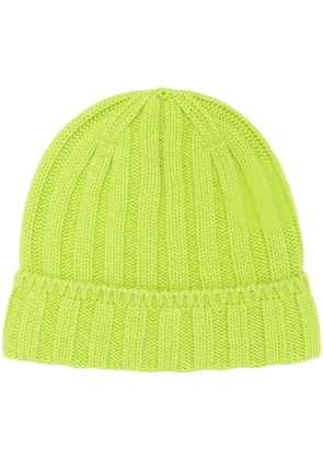 Vanisè ribbed-knit cashmere beanie - Green