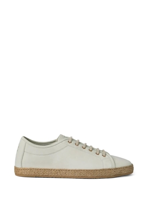 Brunello Cucinelli leather sneakers - Neutrals