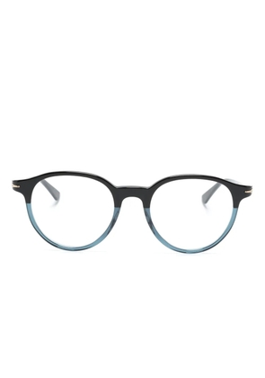Montblanc two-tone round-frame glasses - Black