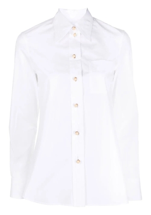 Lanvin point-collar cotton shirt - White