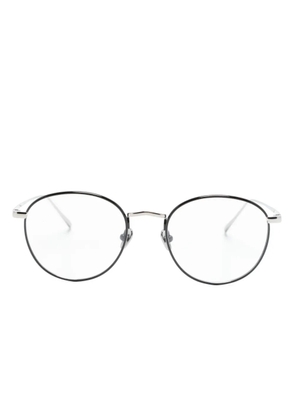 Linda Farrow Harrison round-frame glasses - Silver