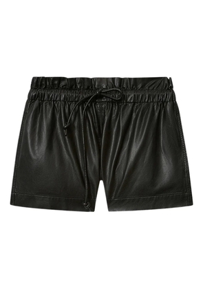 MARANT ÉTOILE Naline ruffled shorts - Black