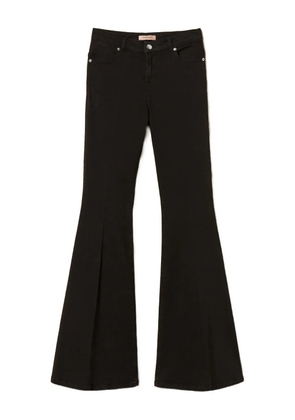 TWINSET flared trousers - Black