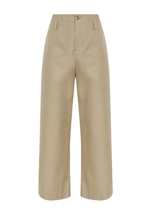 Alexander McQueen poplin trousers - Neutrals