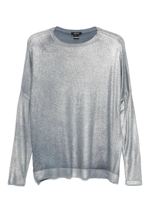 Avant Toi lamé top - Blue