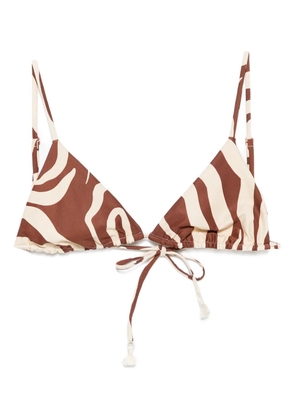 Johanna Ortiz Konibo bikini top - Brown