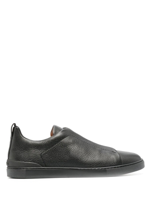 Zegna Triple Stitch low-top sneakers - Black