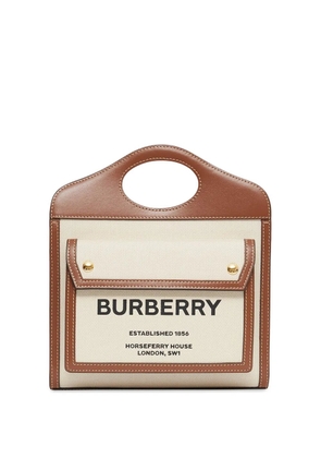 Burberry mini Pocket tote bag - Brown