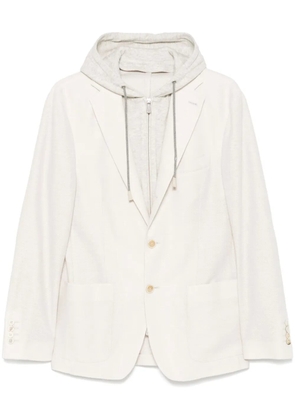 Eleventy layered blazer - Neutrals