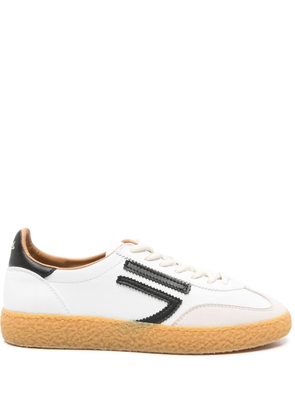 Puraai logo-embroidered sneakers - White