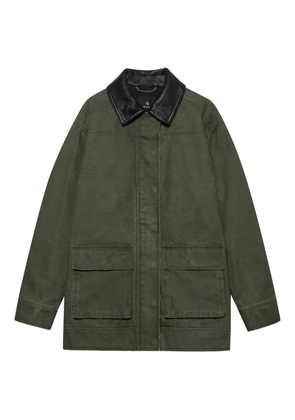 ANINE BING Sean patch-pocket military jacket - Green