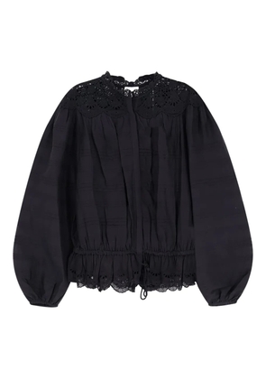 MARANT ÉTOILE Polly lace shirt - Black