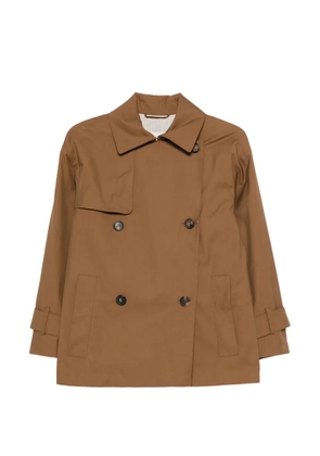 Max Mara Mtczeno double-breasted pocket jacket - Brown
