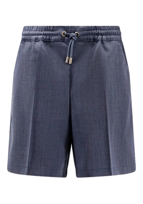 PINKO Scarola drawstring shorts - Blue