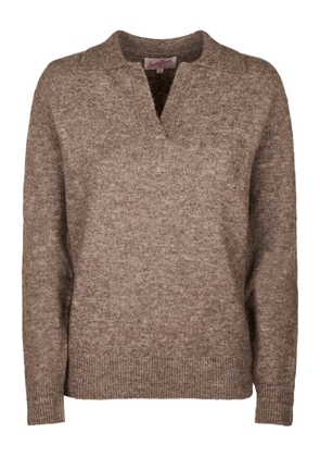 MC2 Saint Barth V-neck sweater - Brown